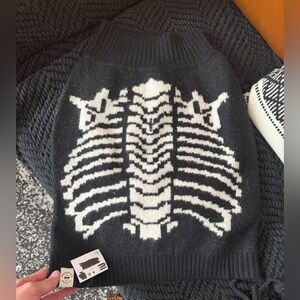 Skeleton Dog Sweater NWT for a Large Dog